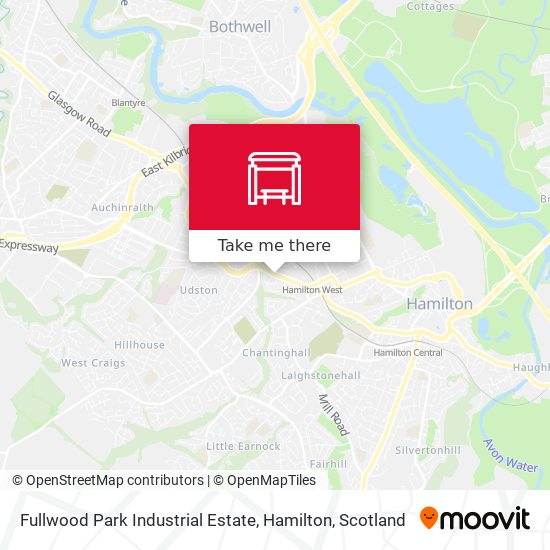 Fullwood Park Industrial Estate, Hamilton map