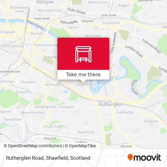 Rutherglen Road, Shawfield map