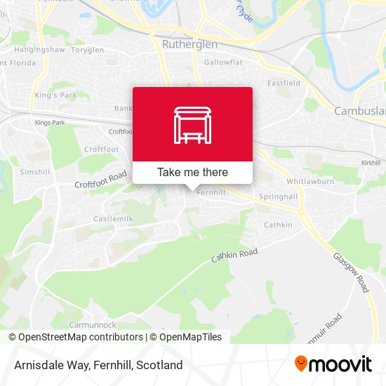 Arnisdale Way, Fernhill map