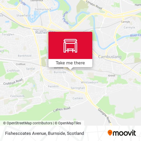 Fishescoates Avenue, Burnside map