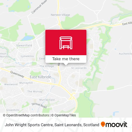 John Wright Sports Centre, Saint Leonards map