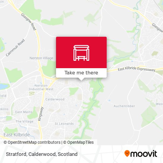 Stratford, Calderwood map