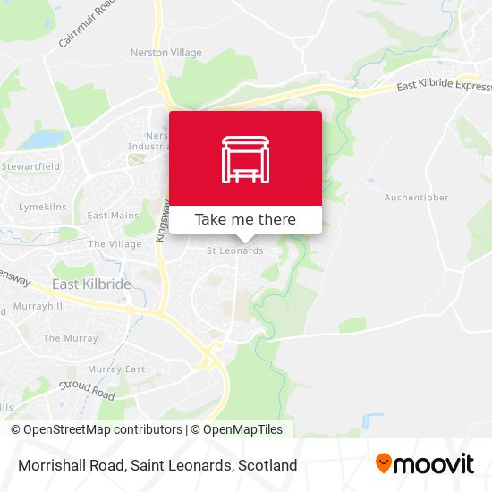 Morrishall Road, Saint Leonards map