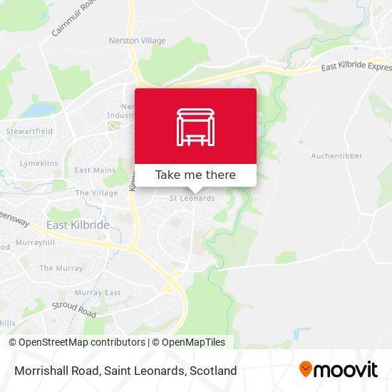Morrishall Road, Saint Leonards map