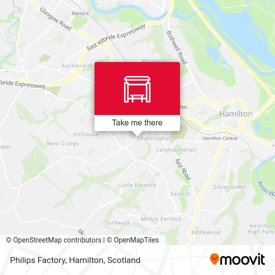 Philips Factory, Hamilton map