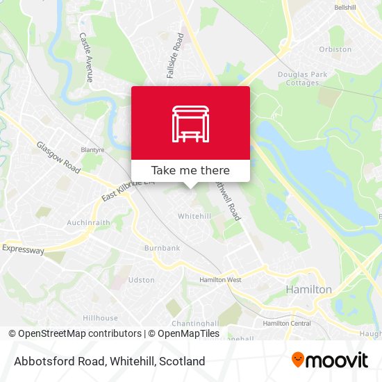 Abbotsford Road, Whitehill map