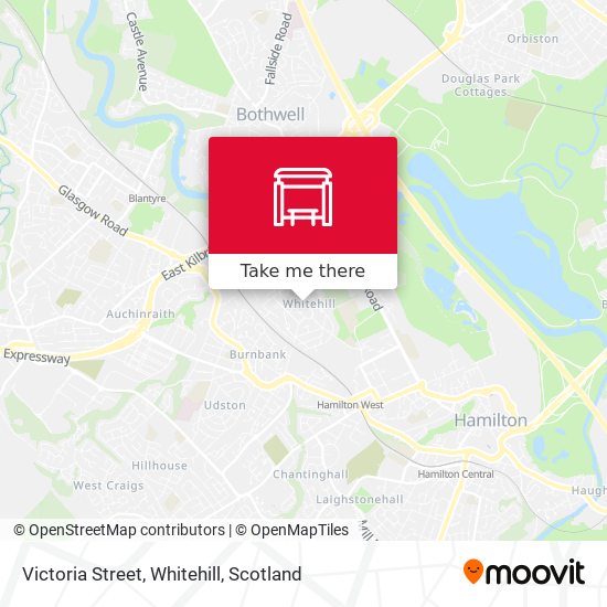 Victoria Street, Whitehill map