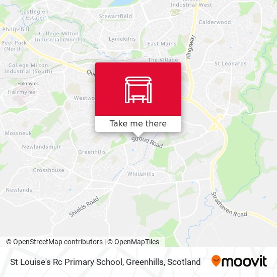 St Louise's Rc Primary School, Greenhills map