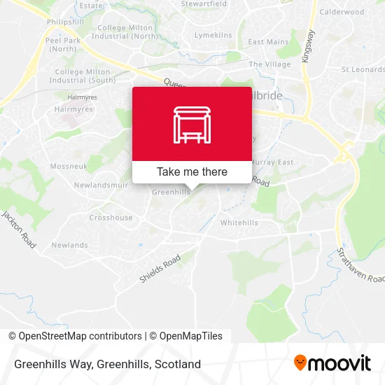Greenhills Way, Greenhills map