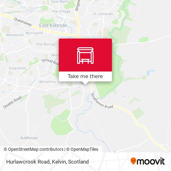 Hurlawcrook Road, Kelvin map