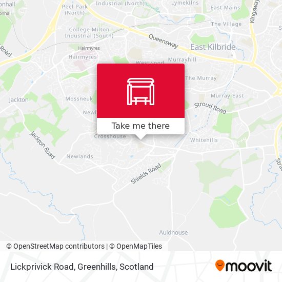 Lickprivick Road, Greenhills map