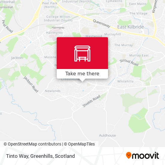 Tinto Way, Greenhills map