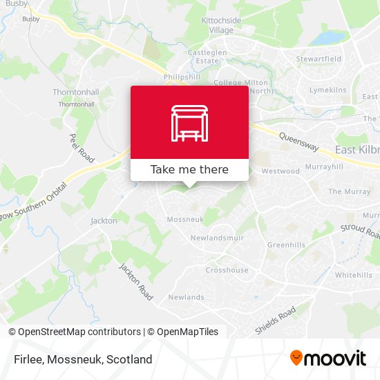 Firlee, Mossneuk map