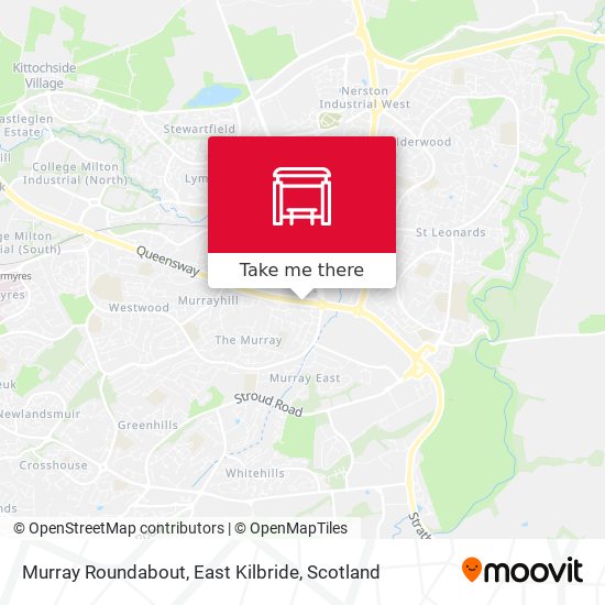 Murray Roundabout, East Kilbride map