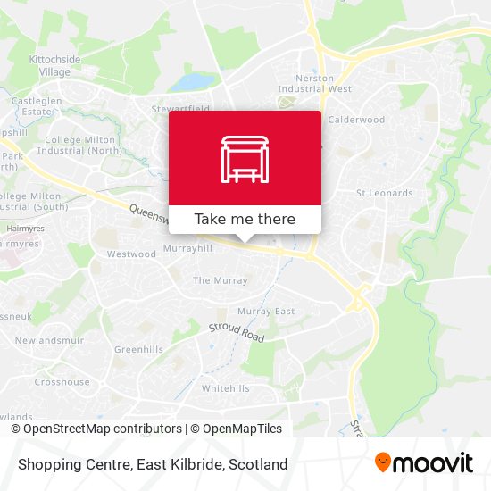 Shopping Centre, East Kilbride map