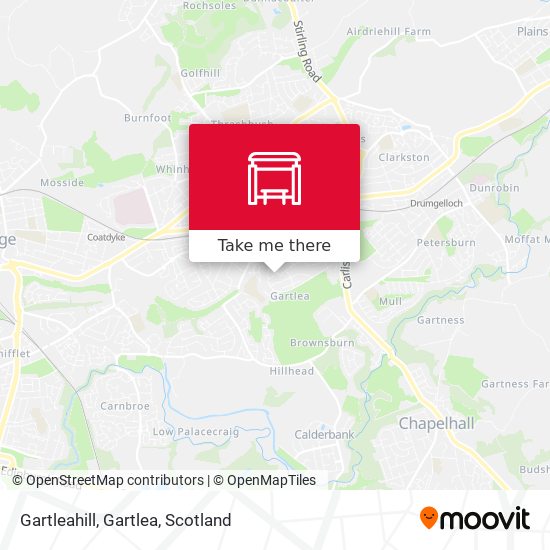 Gartleahill, Gartlea map