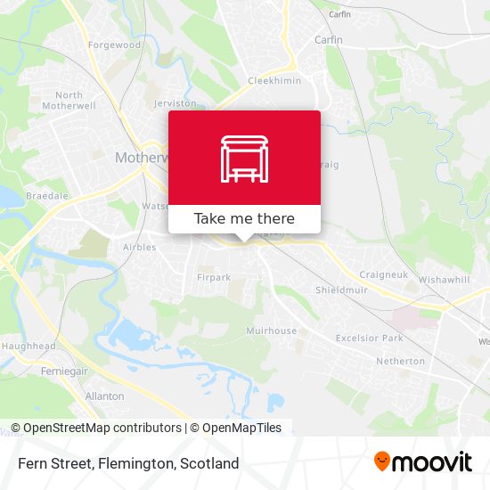 Fern Street, Flemington map