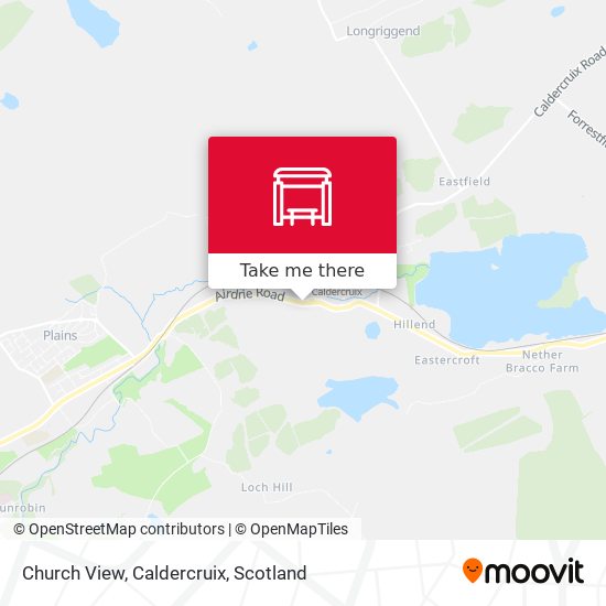 Church View, Caldercruix map