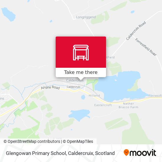 Glengowan Primary School, Caldercruix map