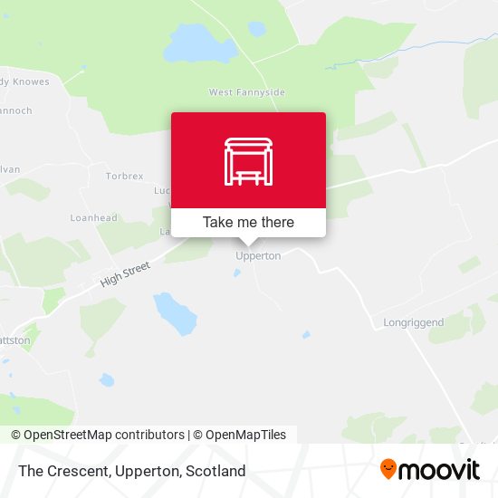 The Crescent, Upperton map