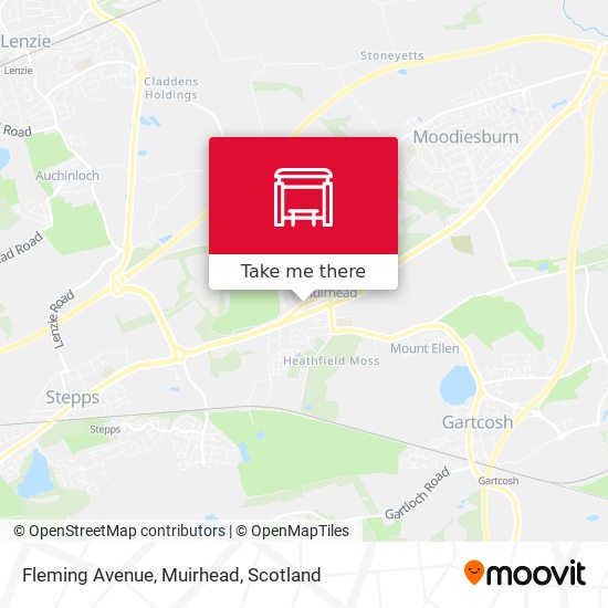 Fleming Avenue, Muirhead map