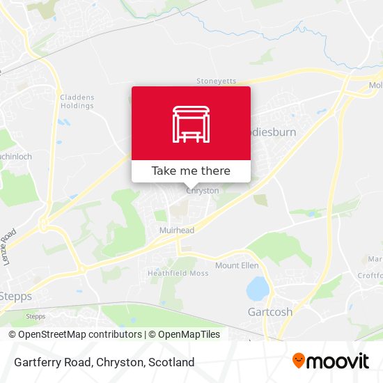 Gartferry Road, Chryston map