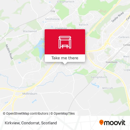 Kirkview, Condorrat map