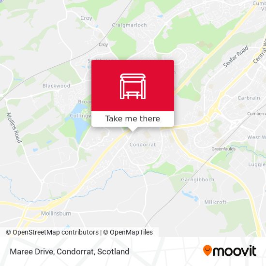 Maree Drive, Condorrat map