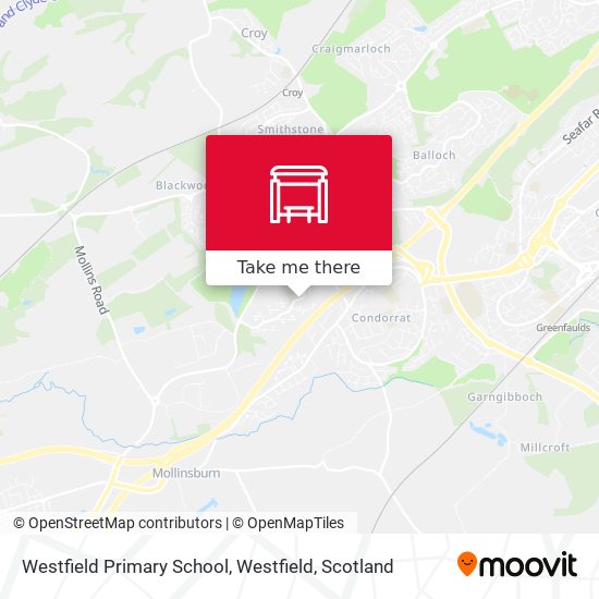 Westfield Primary School, Westfield map