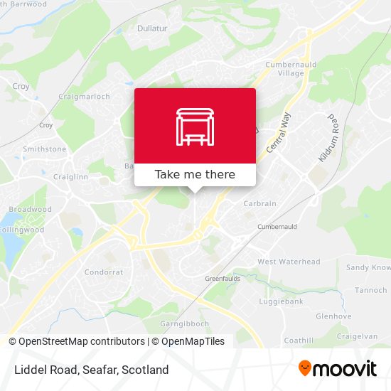 Liddel Road, Seafar map