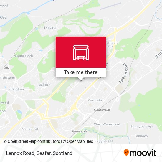 Lennox Road, Seafar map