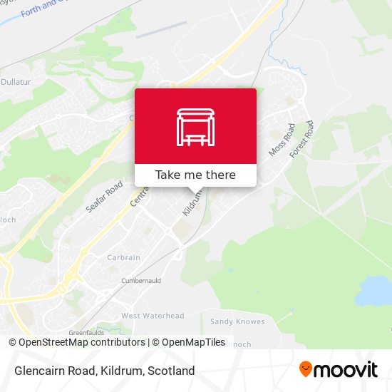 Glencairn Road, Kildrum map