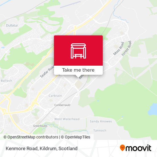 Kenmore Road, Kildrum map