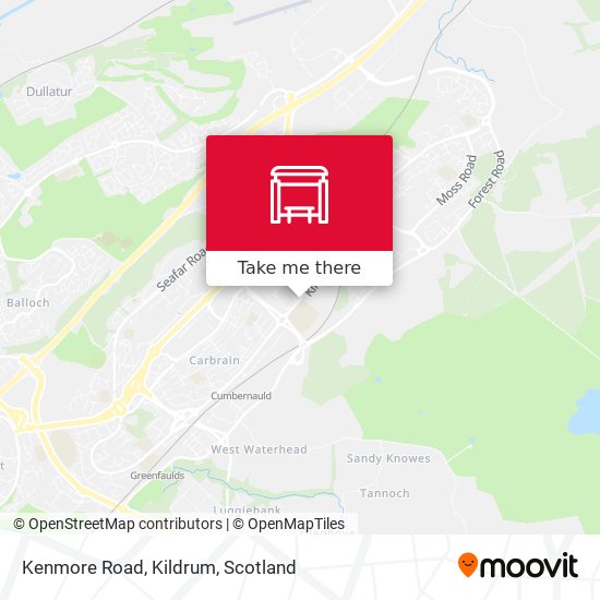 Kenmore Road, Kildrum map