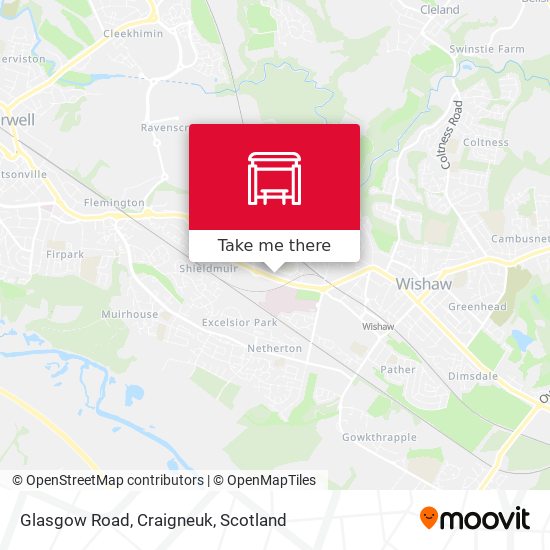 Glasgow Road, Craigneuk map