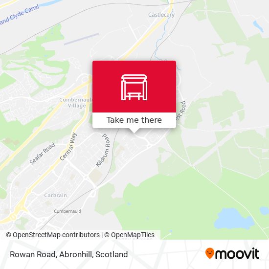 Rowan Road, Abronhill map