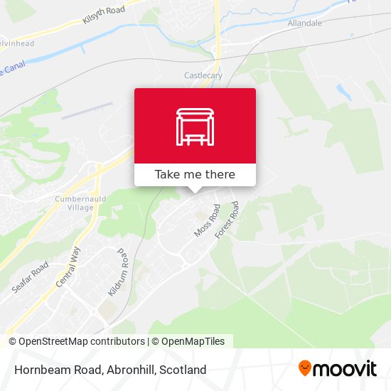 Hornbeam Road, Abronhill map