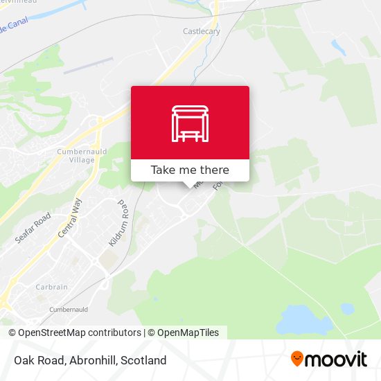 Oak Road, Abronhill map