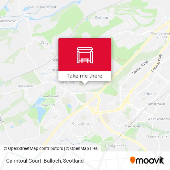 Cairntoul Court, Balloch map