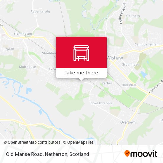 Old Manse Road, Netherton map