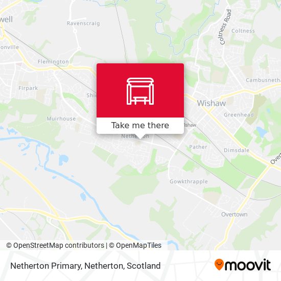 Netherton Primary, Netherton map