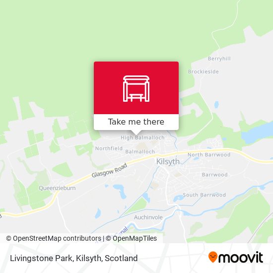 Livingstone Park, Kilsyth map