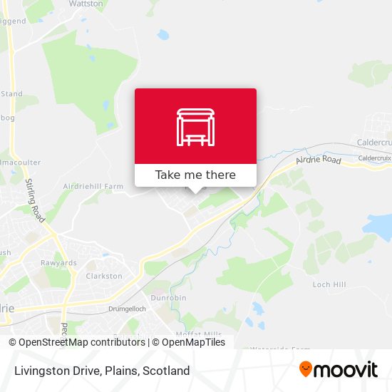 Livingston Drive, Plains map