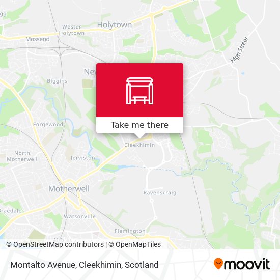 Montalto Avenue, Cleekhimin map