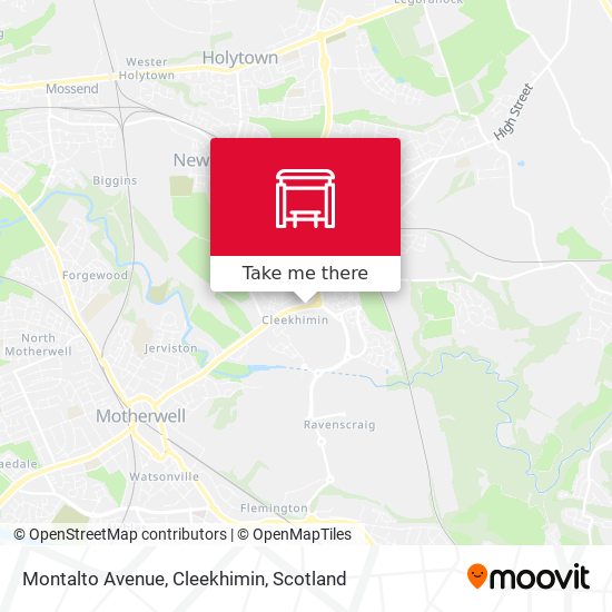 Montalto Avenue, Cleekhimin map