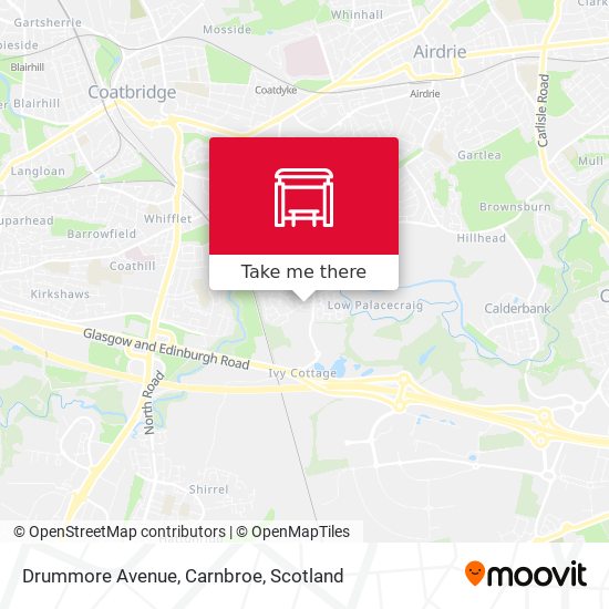 Drummore Avenue, Carnbroe map