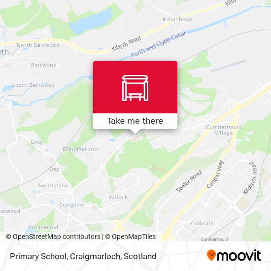 Primary School, Craigmarloch map