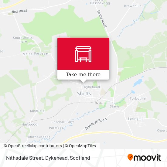 Nithsdale Street, Dykehead map