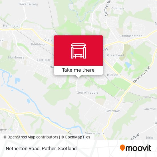 Netherton Road, Pather map