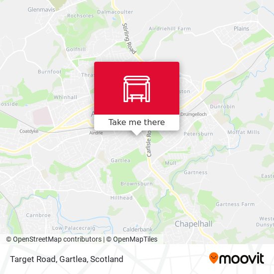 Target Road, Gartlea map